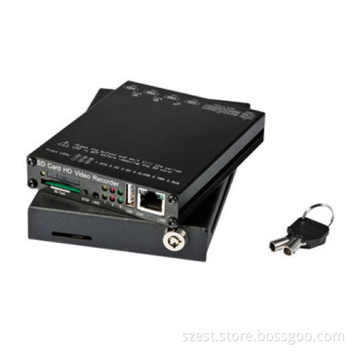 4-ch High-definition Mobile DVR with 3G Wi-Fi GPS G-sensor